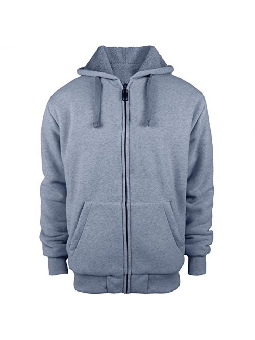 Heavyweight Sherpa Lined Plus Sizes Warm Fleece Fu...